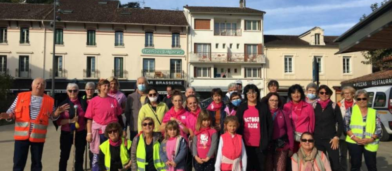 Ils étaient unis pour Octobre rose
