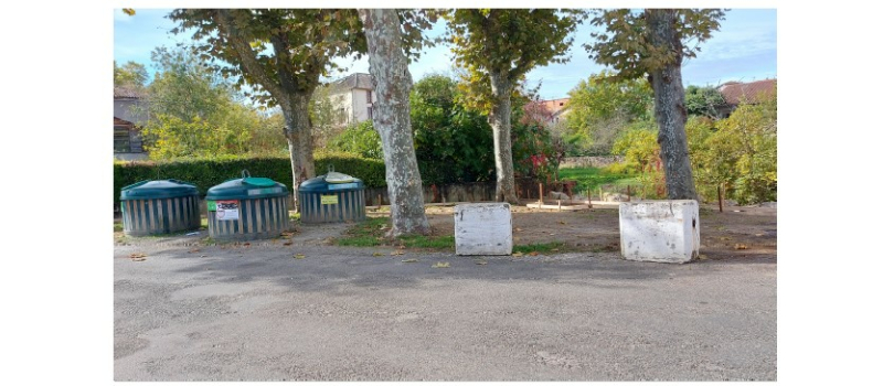 Embellissement des points de collecte des ordures ménagères