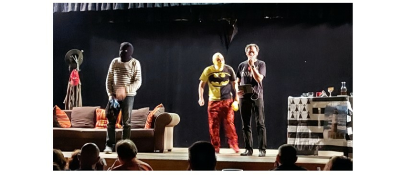 Une bonne soirée de divertissement  avec "Les trois mythos» samedi soir!