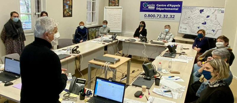 Réactivation de la plateforme téléphonique départementale vaccination Covid-19