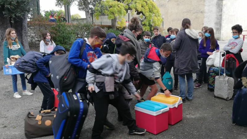 Une classe en séjour à l’Oustal