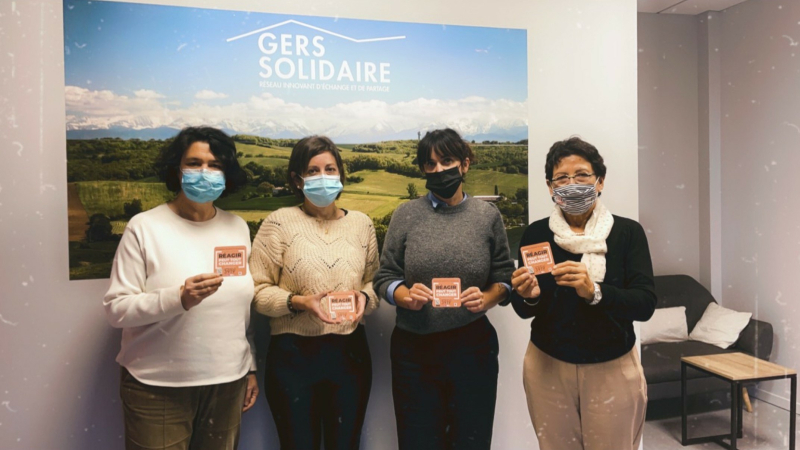 Gers Solidaire distribue des sous-bocks estampillés 3919