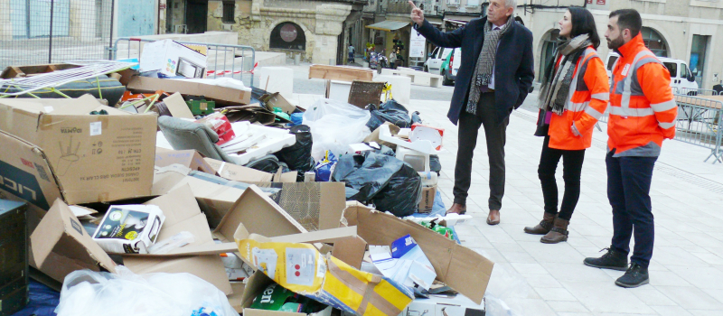Propreté urbaine : "Les gens n'utilisent pas les poubelles", regrette le maire, Christian Laprébende