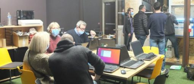 Le groupe Fablab à nouveau réuni pour la semaine de l'industrie