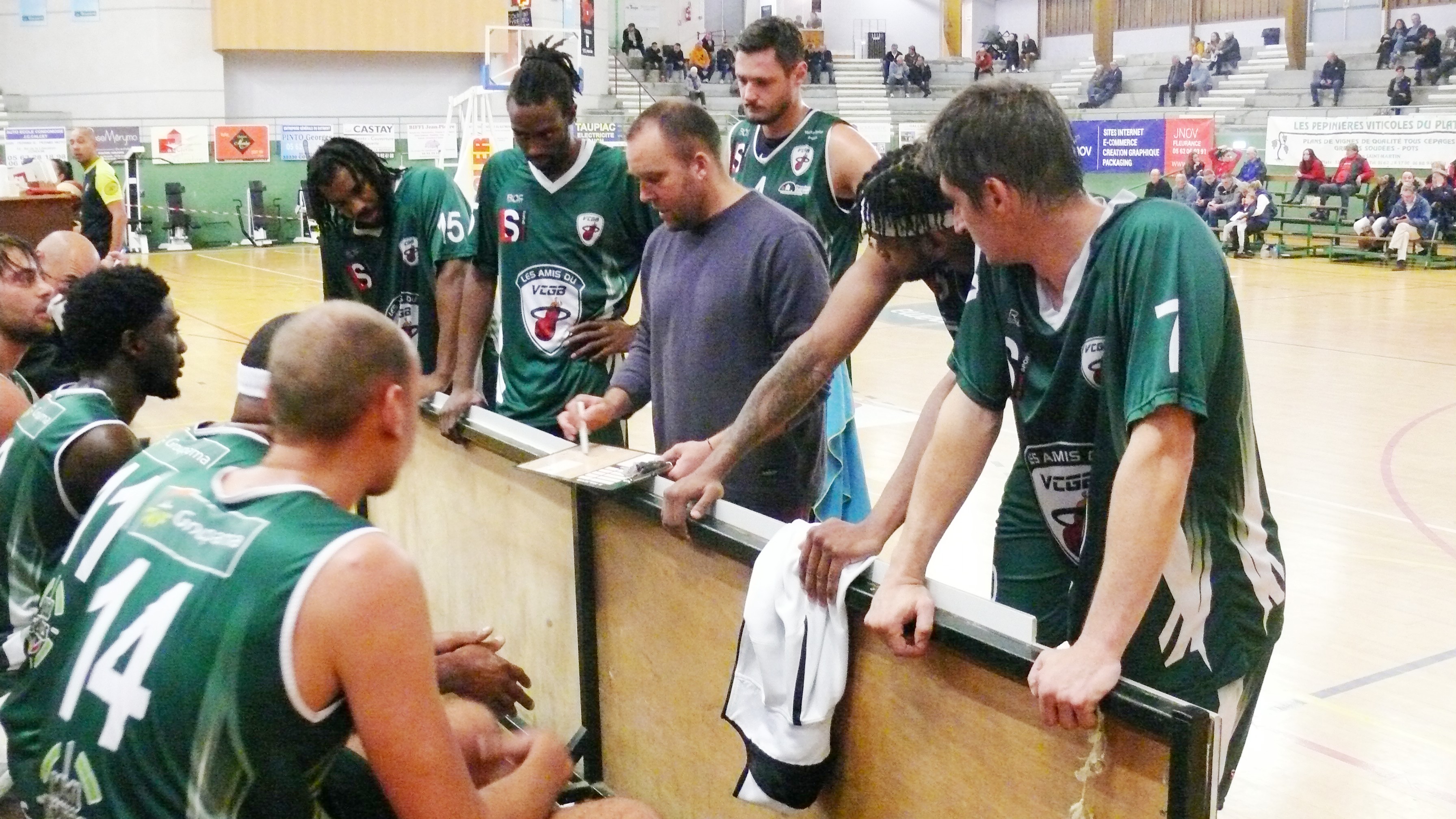 En basket, dernier match à domicile contre les Landais de Tursan -Photo JBW