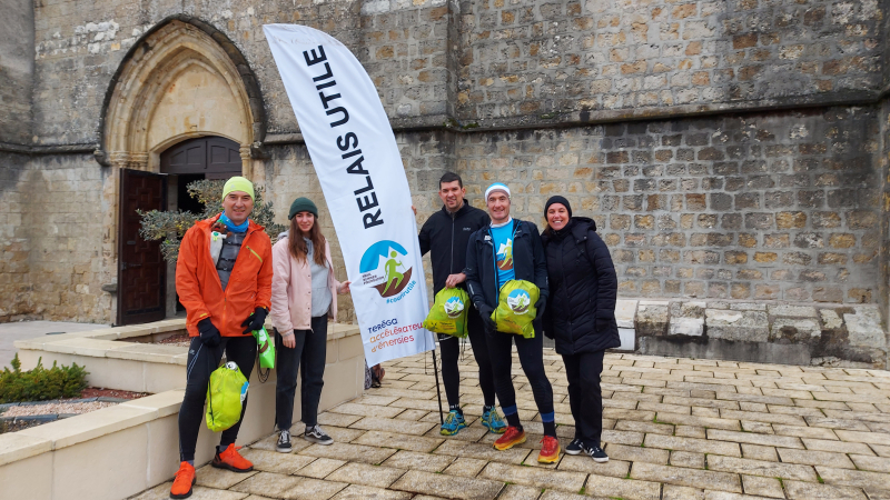 Le Relais Utile de la Trail Runner Foundation fait escale à Vic-Fezensac