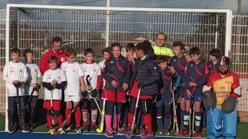 Hockey Club Auch : les U14 en apprentissage !