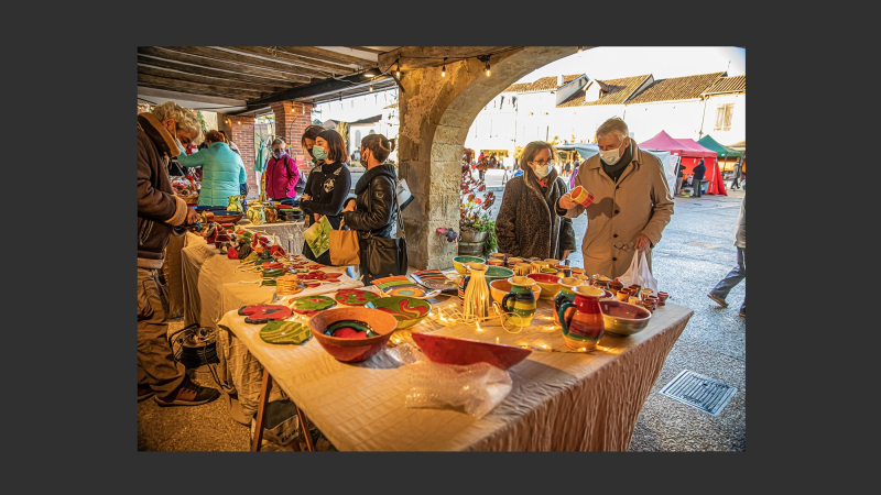 Marché de Noël très, très animé pour petits et grands à Lupiac