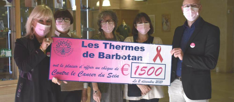 1 500 euros collectés pour Octobre rose