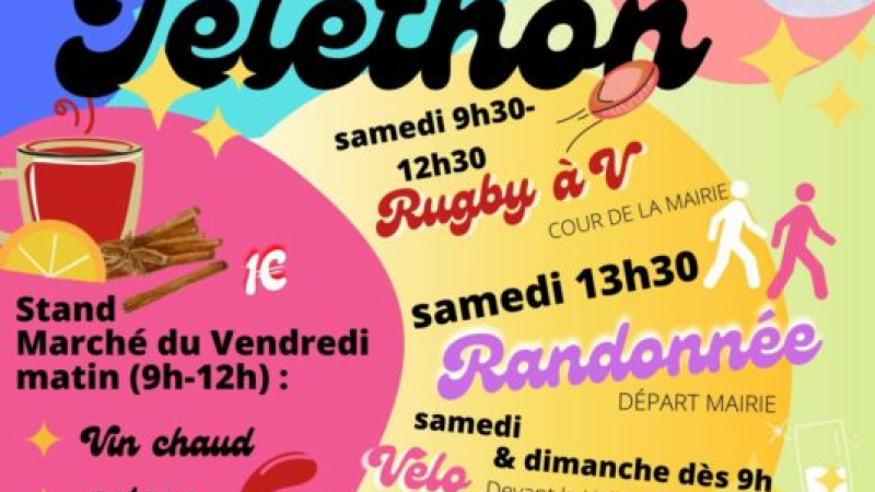 Un  grand Week-end pour le Téléthon
