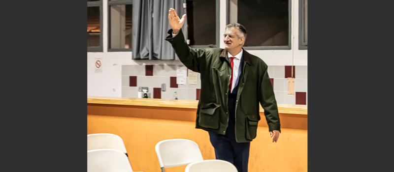 Jean Lassalle, «dernier des mousquetaires»: réunion publique à Riscle