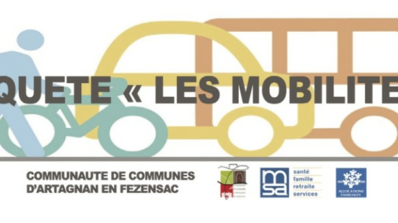 Lancement d'une grande enquête "mobilités"