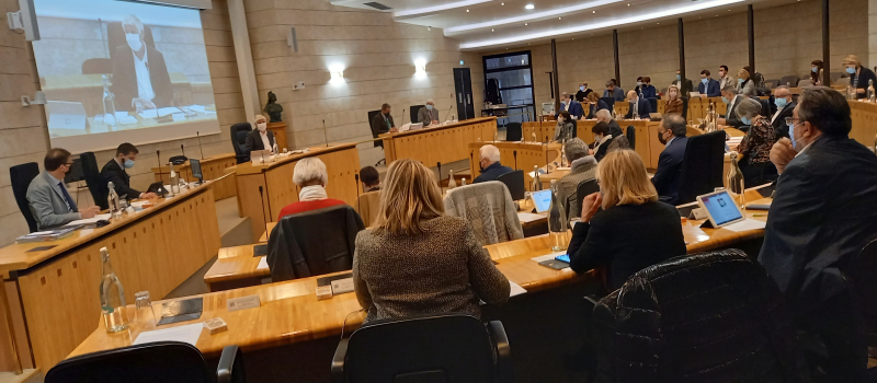 Vendredi 10 décembre s'est tenue une réunion du Conseil Départemental