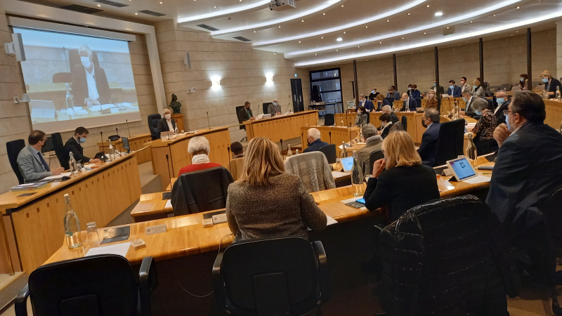 Vendredi 10 décembre s'est tenue une réunion du Conseil Départemental