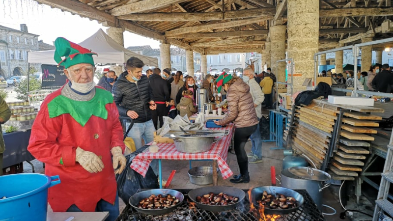 Un marché de Noel  merveilleusement réussi !