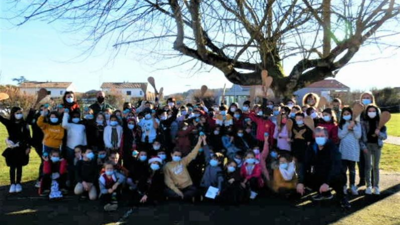 La pelote basque à l'école