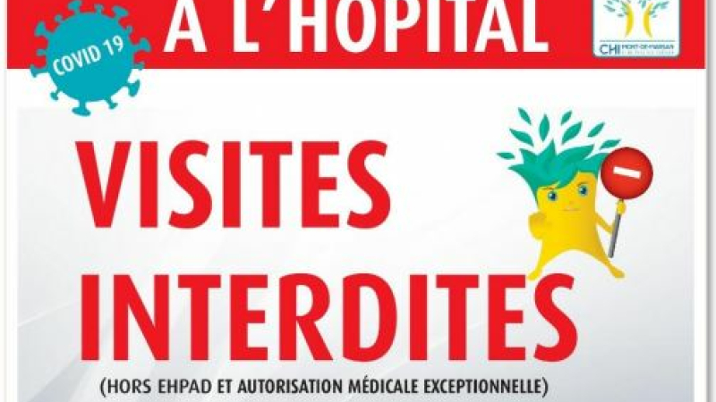 COVID 19 : Interdiction des visites sur le CHI