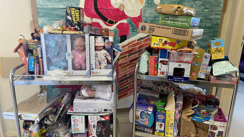 Les motards gersois font un don de cadeaux aux enfants en pédiatrie