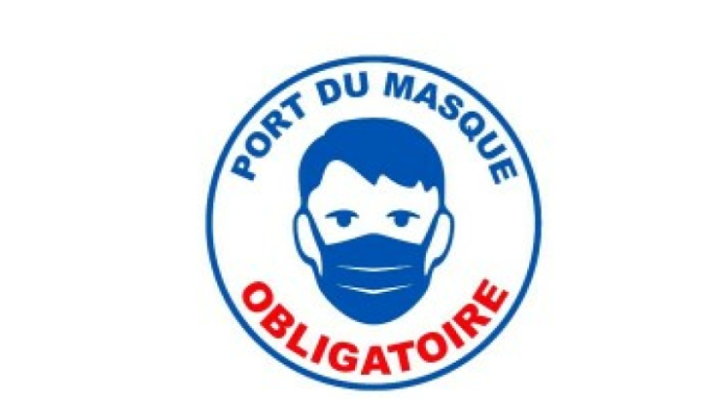 Port du masque obligatoire en extérieur