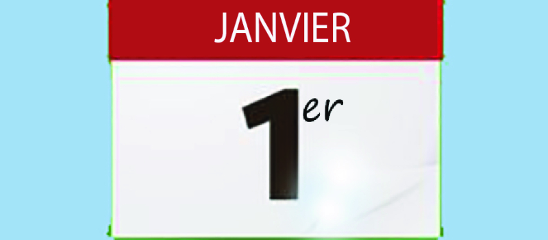 Ce qui a changé au 1er janvier