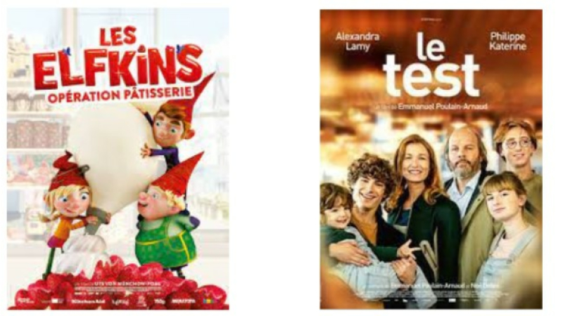 Un film d'animation et une comédie au cinéma samedi