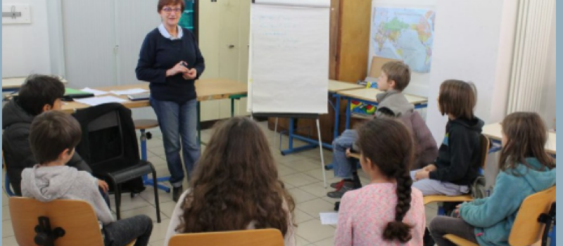 Débat de philo à la MJC pour les enfants de 8 à 10 ans