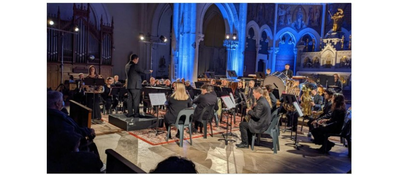 L'Harmonie Union Vicoise fête la sainte Cécile patronne des musiciens