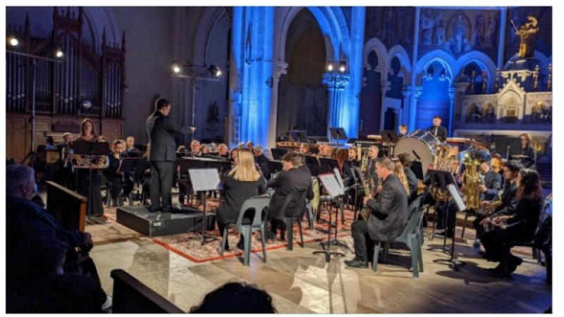 L'Harmonie Union Vicoise fête la sainte Cécile patronne des musiciens