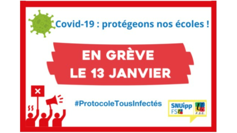 Mon école va craquer : grève unitaire le 13 janvier