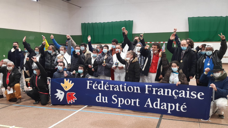 Une réussite pour la première journée interdépartementale de sport adapté