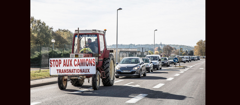 Transit des camions dans la  région de Nogaro: du nouveau