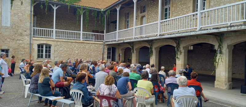 Vœux de l'association  Lectoure à voix haute