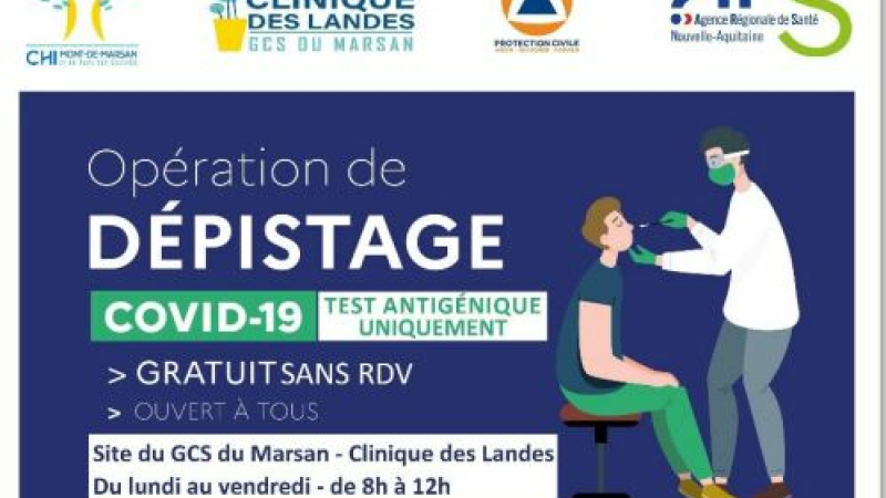 Ouverture d’un Centre de dépistage