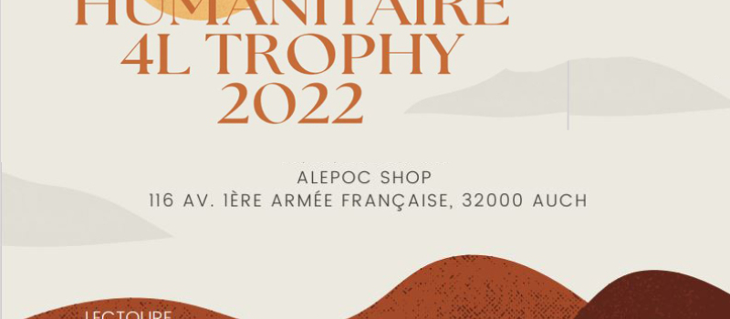 4L Trophy un équipage à travers le Gers