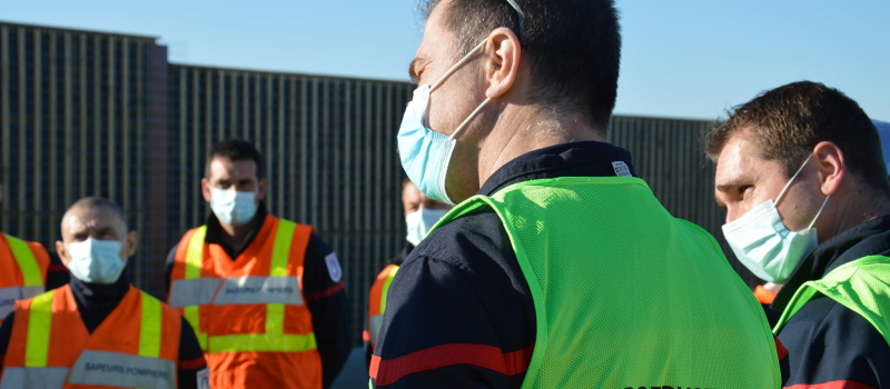 Les pompiers en prévention pour le futur