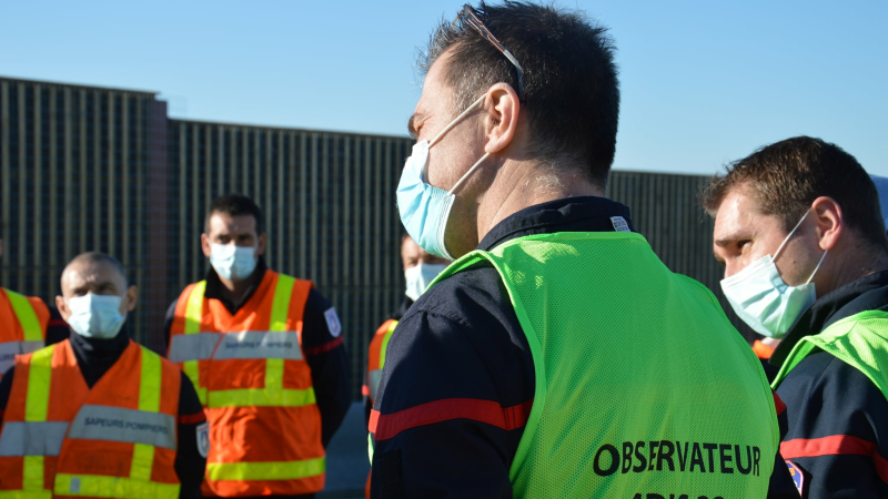 Les pompiers en prévention pour le futur