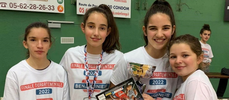UAV Basket : 2 tangos qualifiées pour les finales régionales du challenge benjamines !