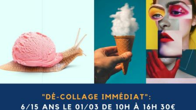 A vos agendas !  Pendant les vacances  ça va "dé-coller"