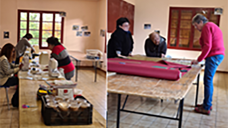 Les ateliers coutures d'AEDS