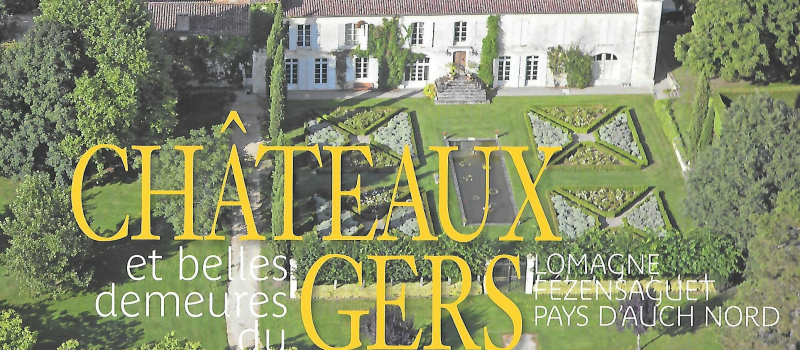 Chateaux et belles demeures du Gers.