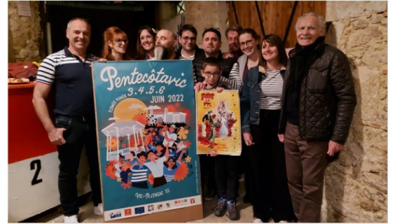 Pauline Rouault, la conceptrice de l'affiche de Pentecôtavic 2022, sur DFM 930 mercredi