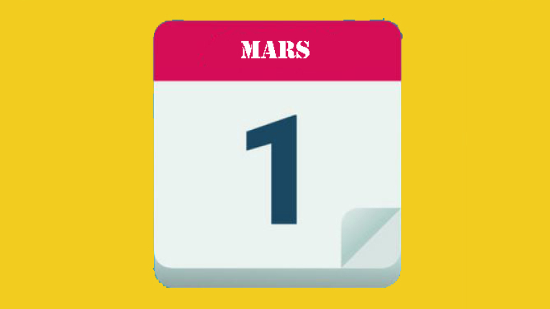 Ce qui change ce 1 er mars