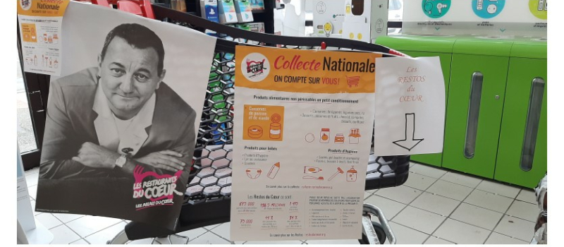 Les Restos du Coeur présents à Vic ce week-end pour la collecte nationale