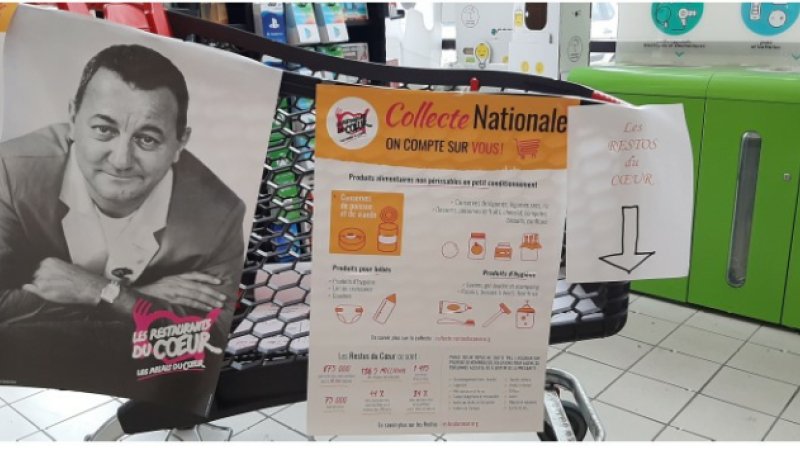 Les Restos du Coeur présents à Vic ce week-end pour la collecte nationale