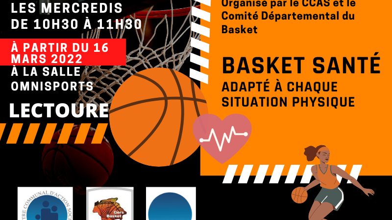 Pour être « Bien dans ses baskets » une activité physique pour tous : Le basket santé