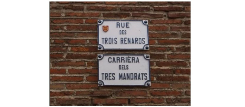 Rues de Vic : bientôt une double signalisation en français et en occitan !