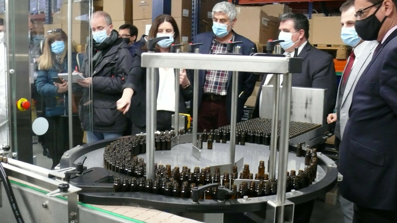 Les laboratoires Mességué ont inauguré une nouvelle ligne de conditionnement