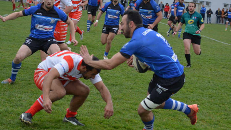 Belle performance de l'EAB XV qui s'offre le seconde de la poule