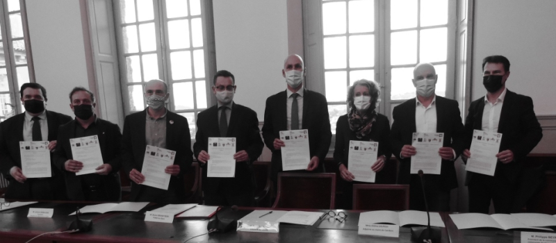 Signature de la convention " Territoire Educatif Rural Armagnac" à la Préfecture