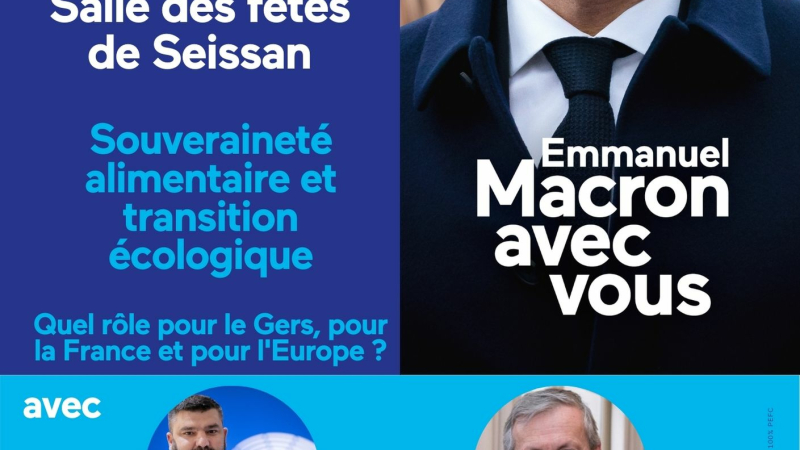 Réunion publique sur le thème Agriculture et Alimentation